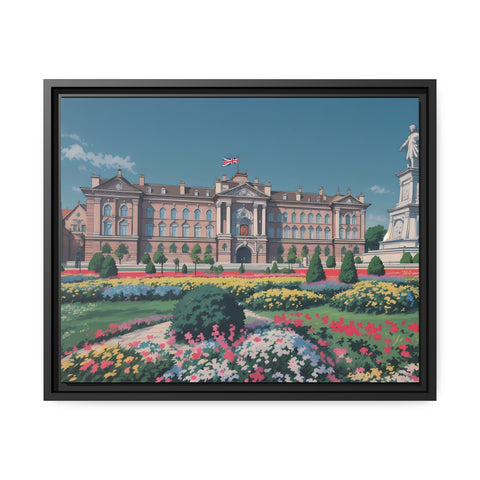 Buckingham Palace Portrait on Canvas