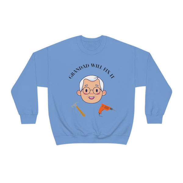 Grandad Will Fix It Crewneck Sweatshirt
