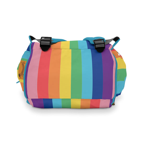 Rainbow Chunk Diaper Backpack 2