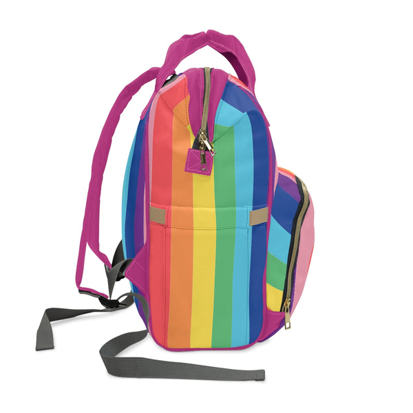 Rainbow Chunk Diaper Backpack