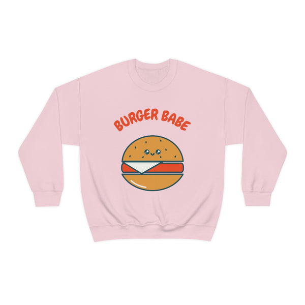 Burger Babe Crewneck Sweatshirt