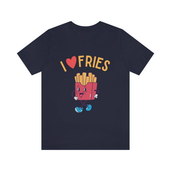 Love Fries Jersey Short Sleeve Tee