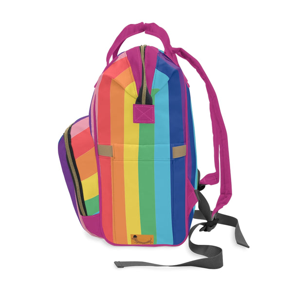 Rainbow Chunk Diaper Backpack
