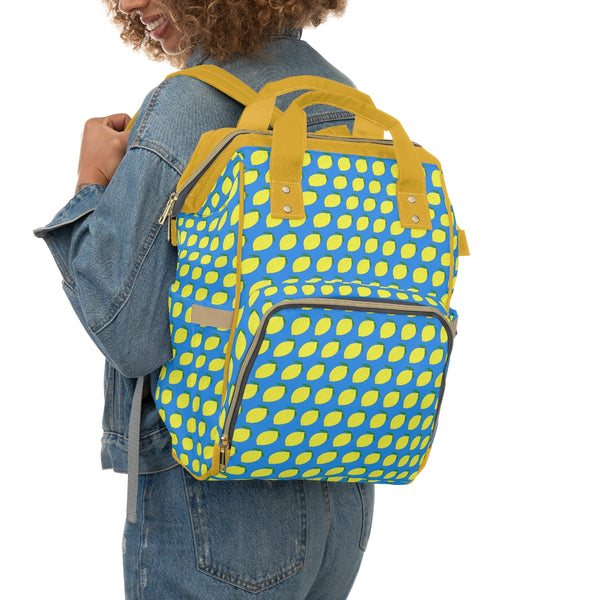 Lemon Squeezy Diaper Backpack Nappy Bag