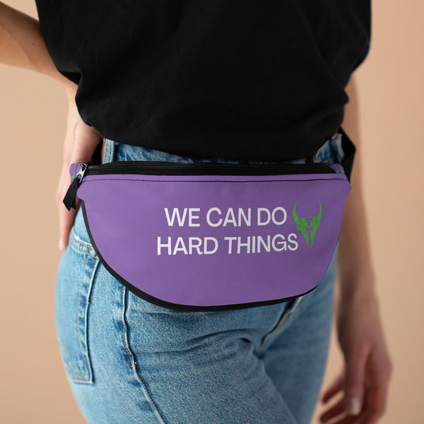 TT Hard Things Cyber Bum Bag Purple