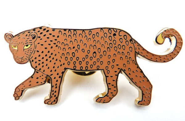 Leopard Pin Brooch - Kate Garey