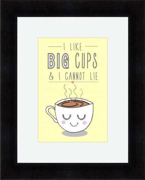 Big Cups A4 Print - Kate Garey