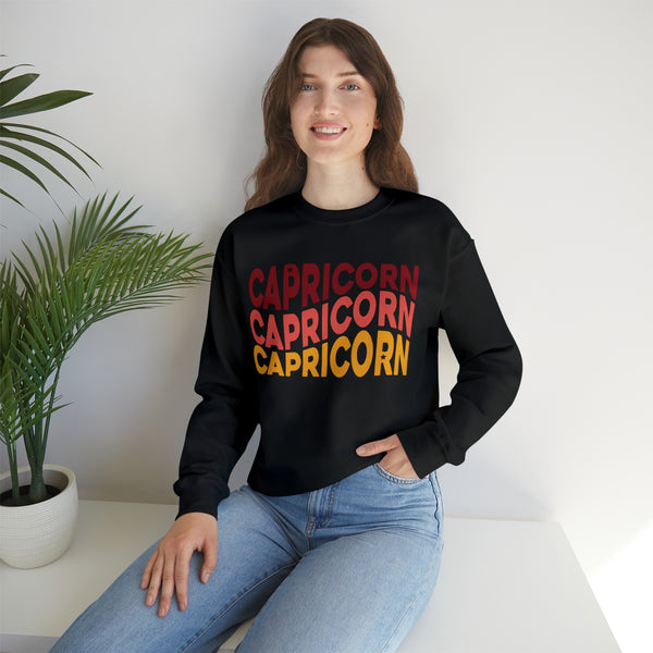 Capricorn Zodiac Crewneck Sweatshirt