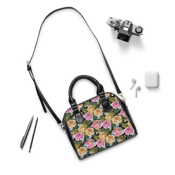 Granny Floral Shoulder Handbag