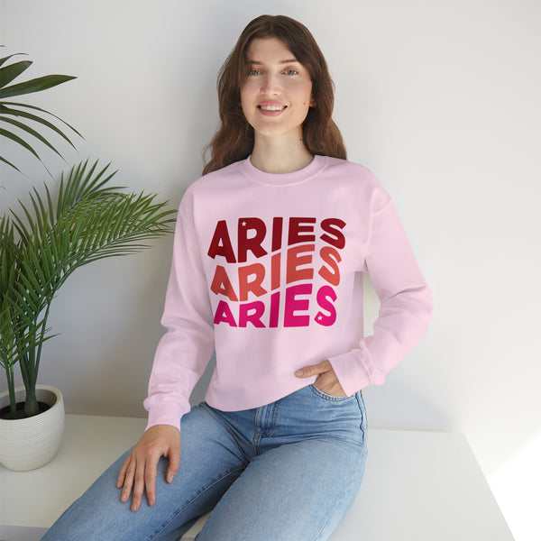 Aries Zodiac Crewneck Sweatshirt