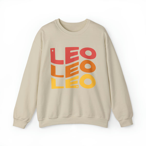 Leo Zodiac Crewneck Sweatshirt