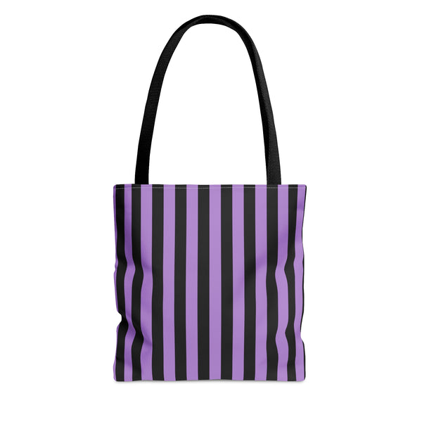 Blackcurrant Liquorice Stripe Tote Bag