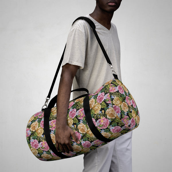 Floral Granny Duffel Bag