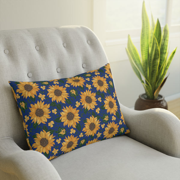 Vintage Sunflowers Cushion