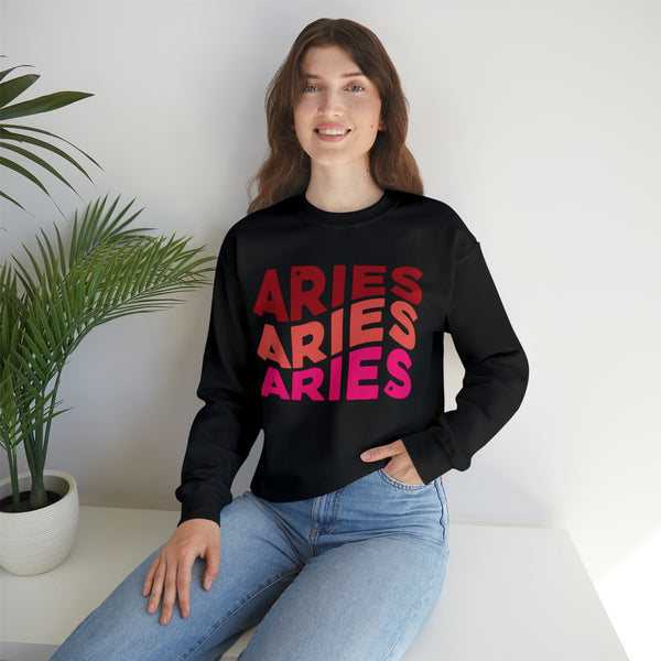 Aries Zodiac Crewneck Sweatshirt