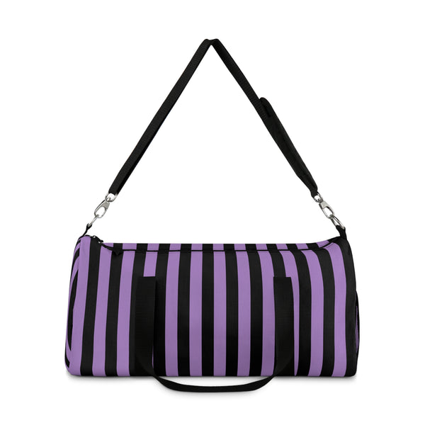 Blackcurrant Liquorice Stripe Duffel Bag