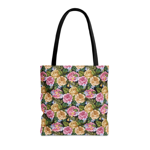 Granny Floral Tote Bag