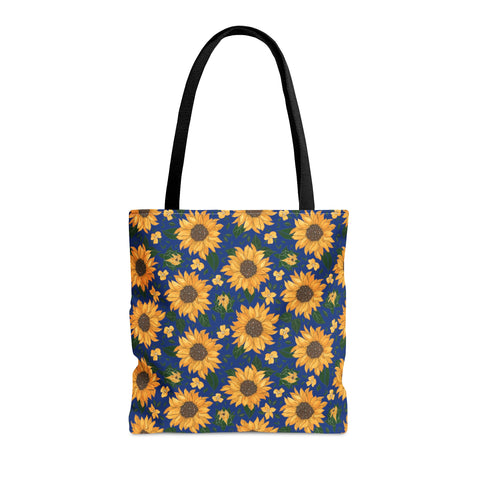 Vintage Sunflowers Tote Bag