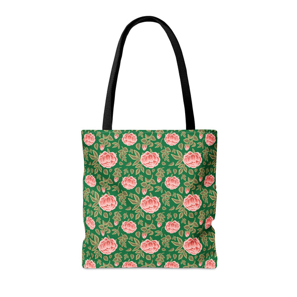 Vintage Peony Tote Bag