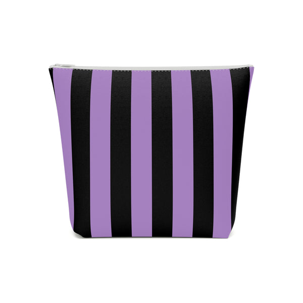 Blackcurrant Liquorice Stripe Cosmetic Bag