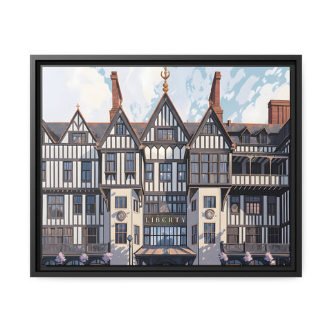 Liberty Of London City Portrait on Canvas