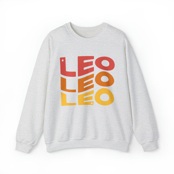 Leo Zodiac Crewneck Sweatshirt