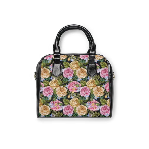 Granny Floral Shoulder Handbag