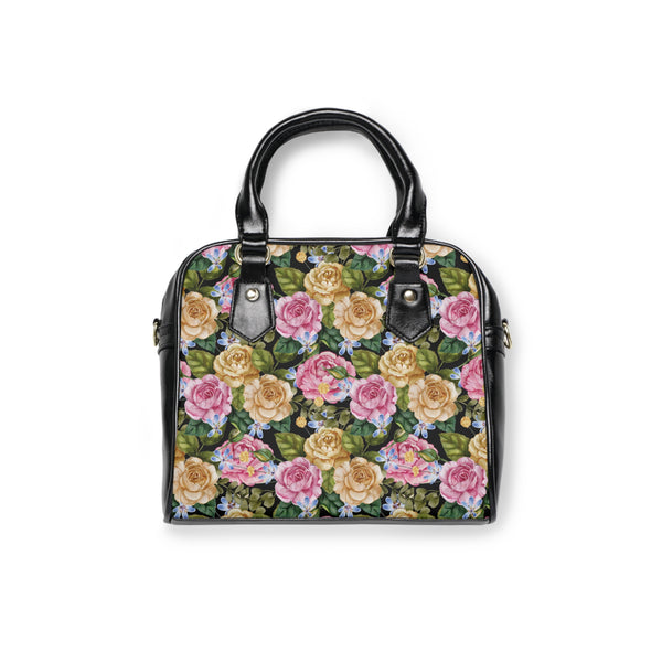 Granny Floral Shoulder Handbag