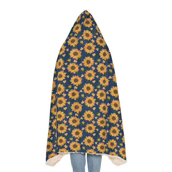 Vintage Sunflowers Snuggle Blanket