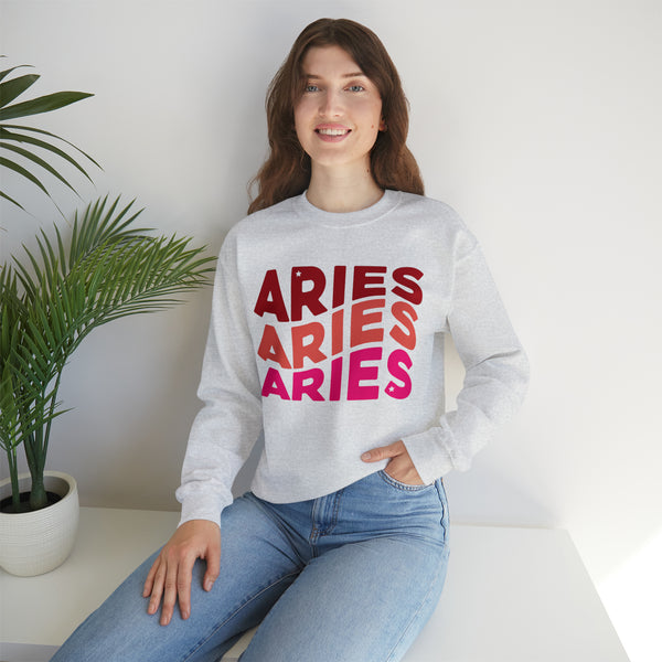 Aries Zodiac Crewneck Sweatshirt