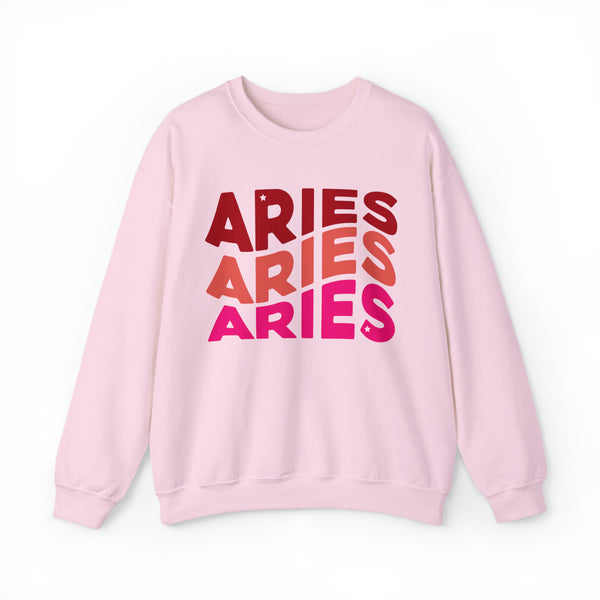Aries Zodiac Crewneck Sweatshirt