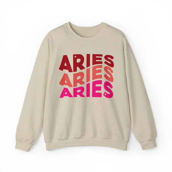Aries Zodiac Crewneck Sweatshirt