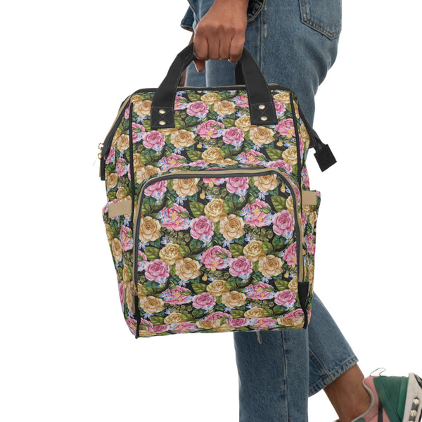 Granny Floral Diaper Backpack
