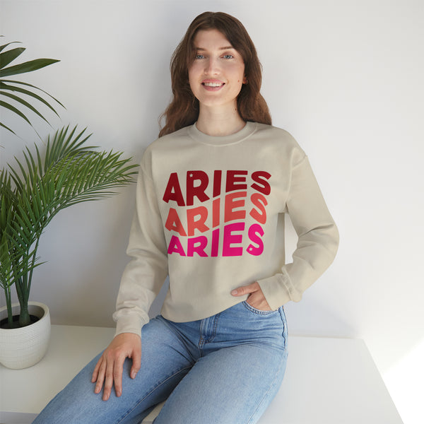 Aries Zodiac Crewneck Sweatshirt