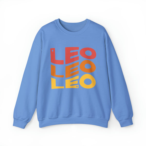 Leo Zodiac Crewneck Sweatshirt