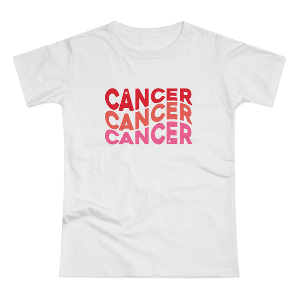 Cancer Horoscope Jersey Women's T-shirt