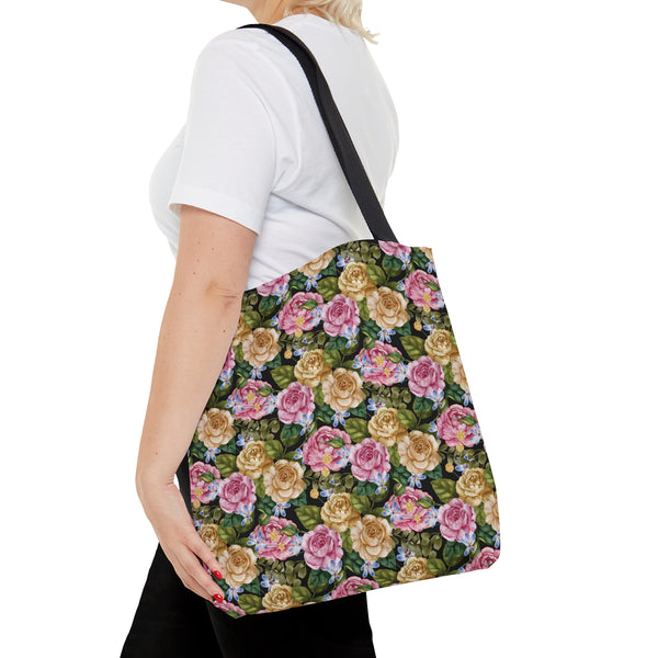 Granny Floral Tote Bag
