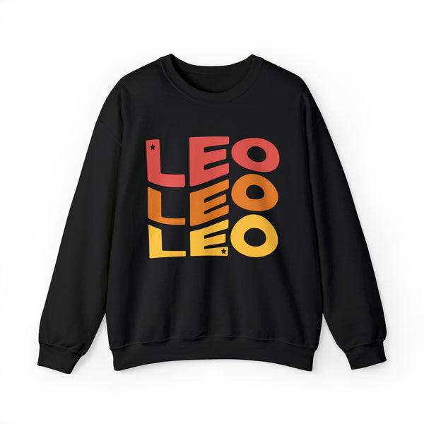 Leo Zodiac Crewneck Sweatshirt