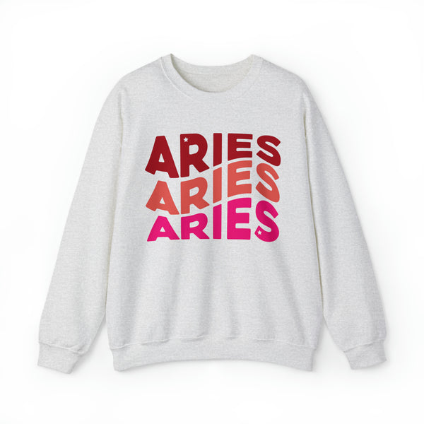 Aries Zodiac Crewneck Sweatshirt