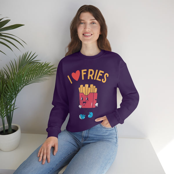 Love Fries Crewneck Sweatshirt