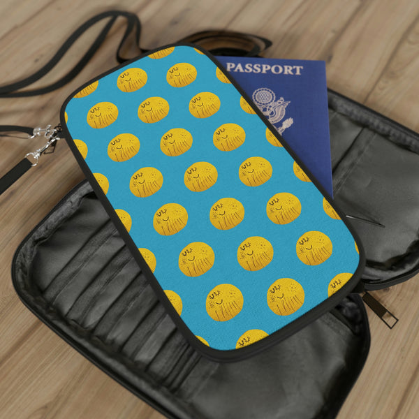 Happy Sun by Arwen Passport Wallet