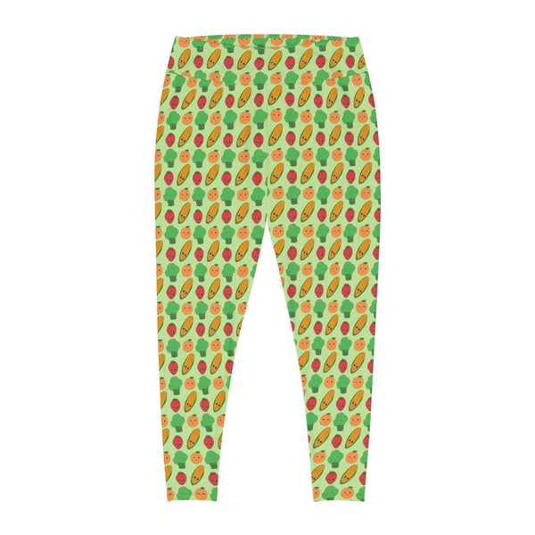 Veggie Garden Plus Size Leggings