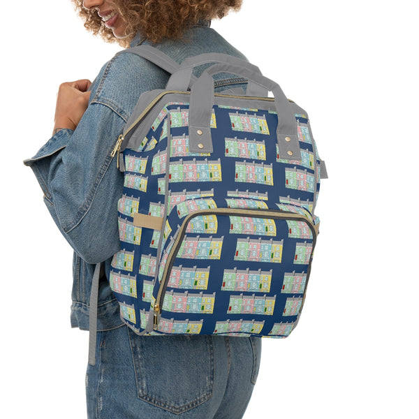 Little Boxes Diaper Backpack Nappy Bag