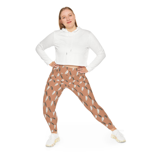 Barn Owl Plus Size Leggings