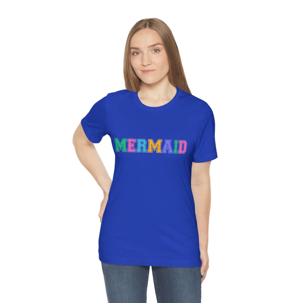 Varsity Mermaid Jersey Short Sleeve Tee