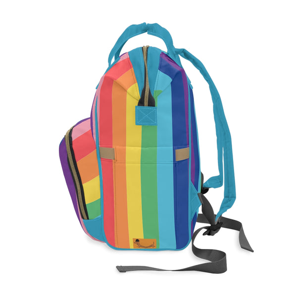 Rainbow Chunk Diaper Backpack 2