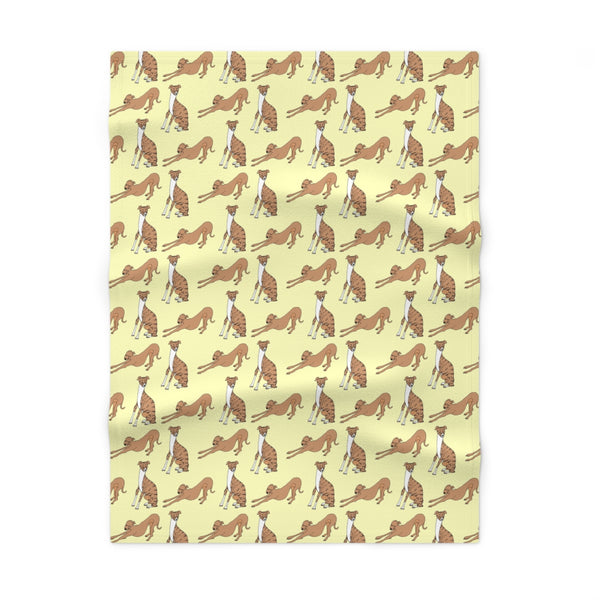 Whippet Good Fleece Baby Blanket