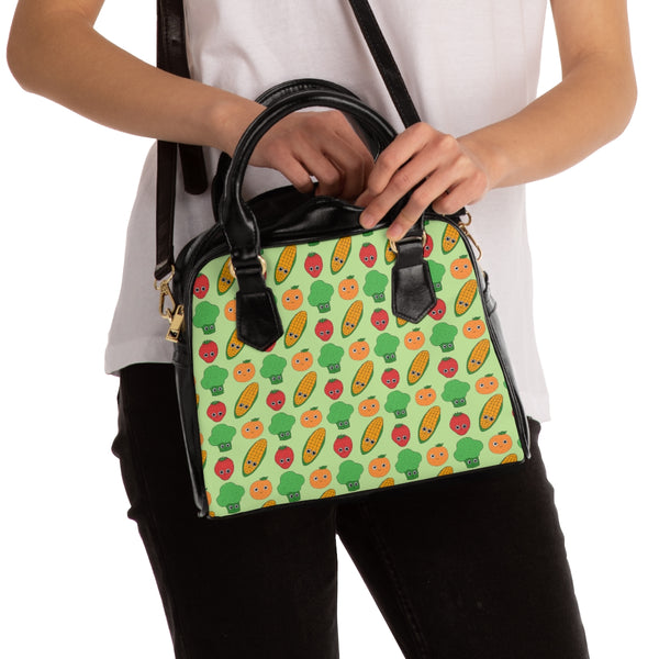 Veggie Garden Shoulder Handbag