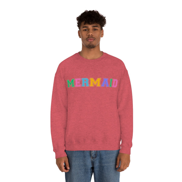 Varsity MERMAID Crewneck Sweatshirt