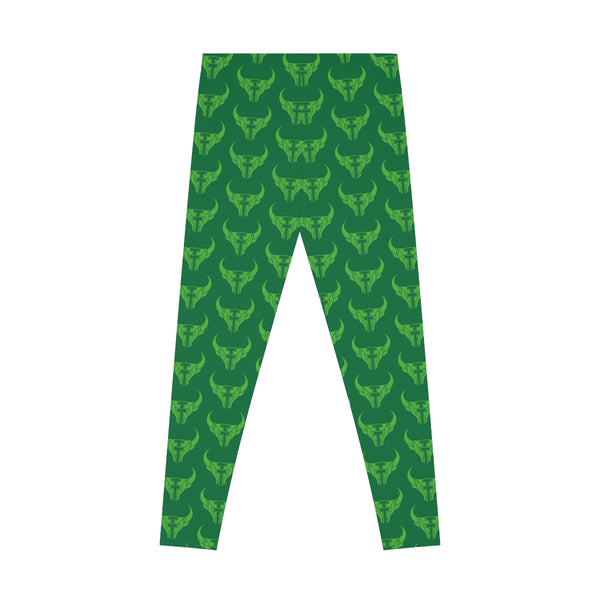 TT Cyber Stretchy Leggings Green